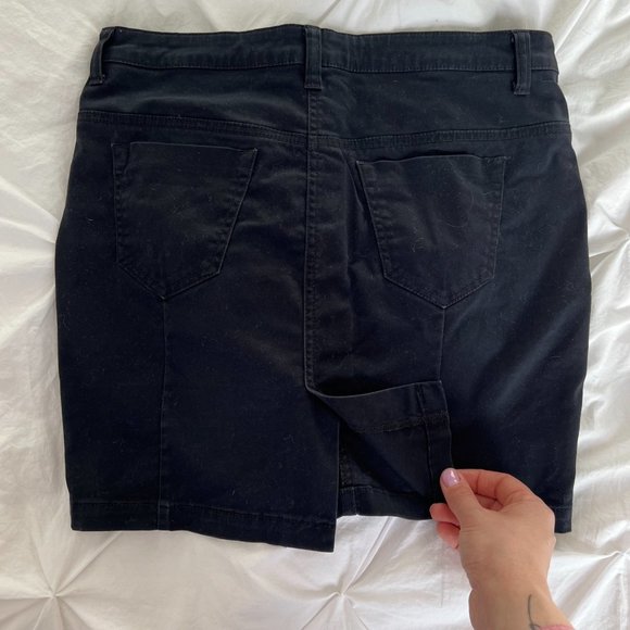 Diesel black mini skirt - Picture 3 of 7